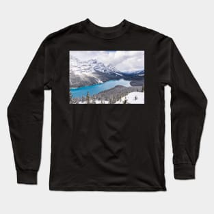 Winter Arrives at the Bow Summit Long Sleeve T-Shirt